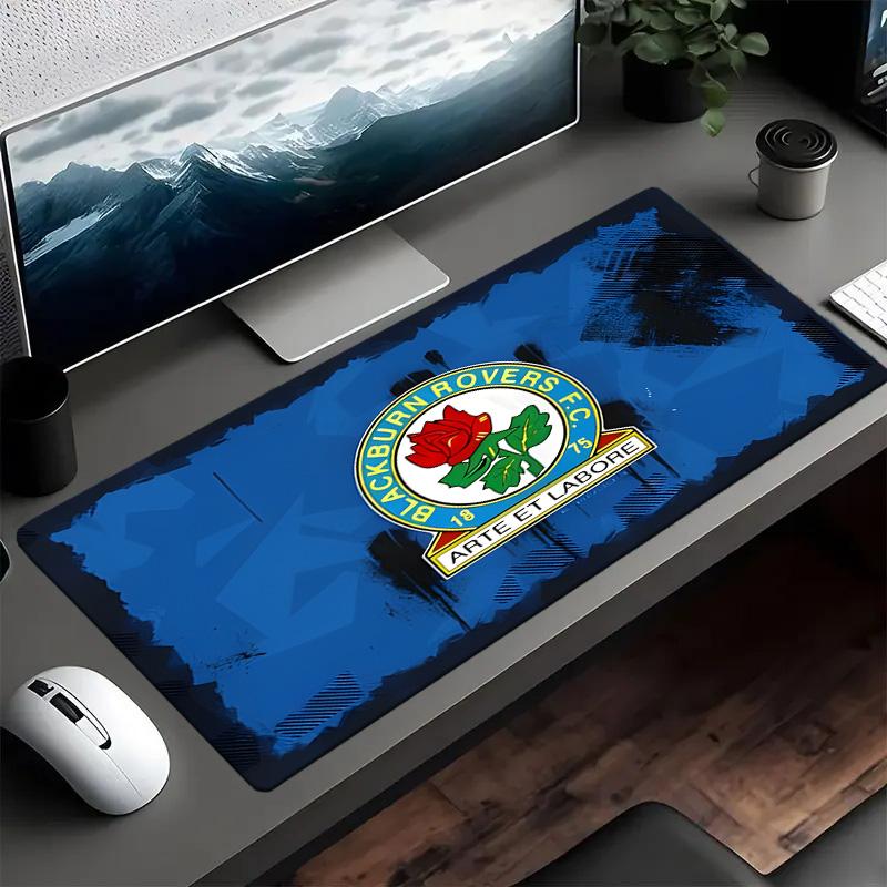 Blackburn Rovers Fc Crest Mouse pad Mouse pad, Gaming Mouse Pad, keyboard pad, Desk Decor for computer notebook Fan Gift Birthday Gift