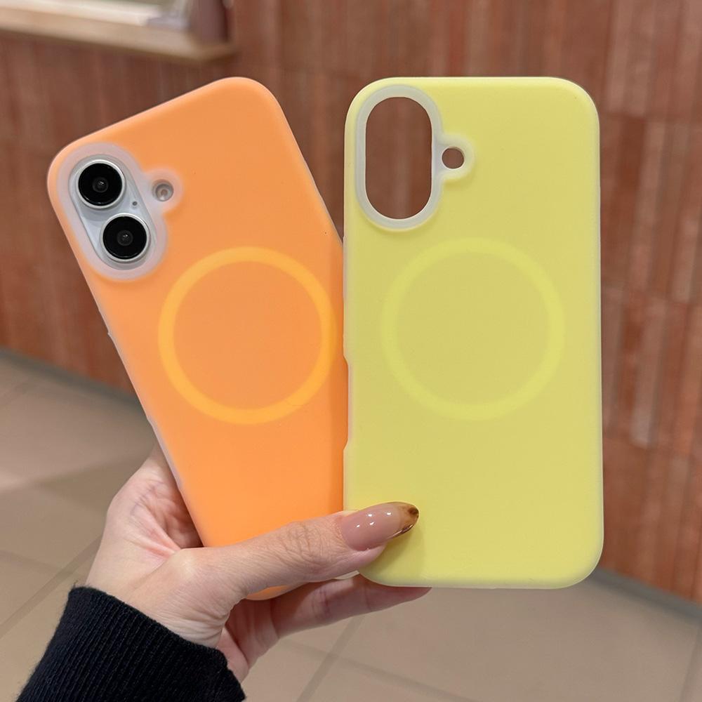 Liquid Silicone Candy Jelly For Magsafe Magnetic Case For iPhone 17 12 13 14 15 16 Pro Max Plus Thicken Shockproof Bumper Cover