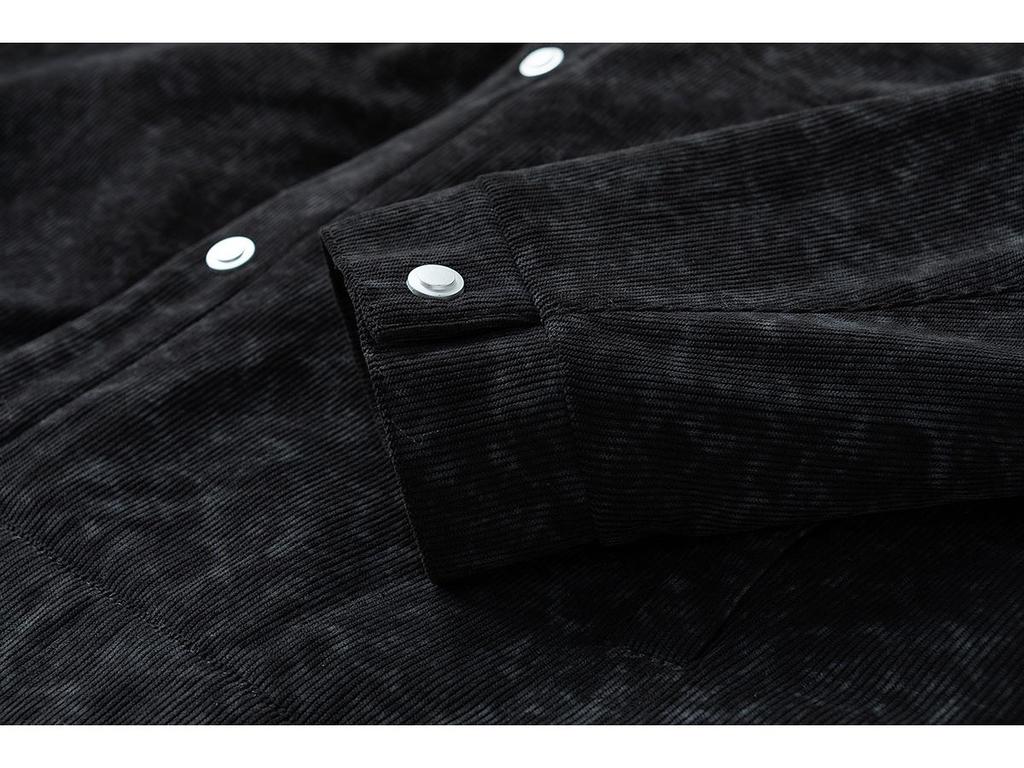 Men's Retro Corduroy Lambswool Winter Coat