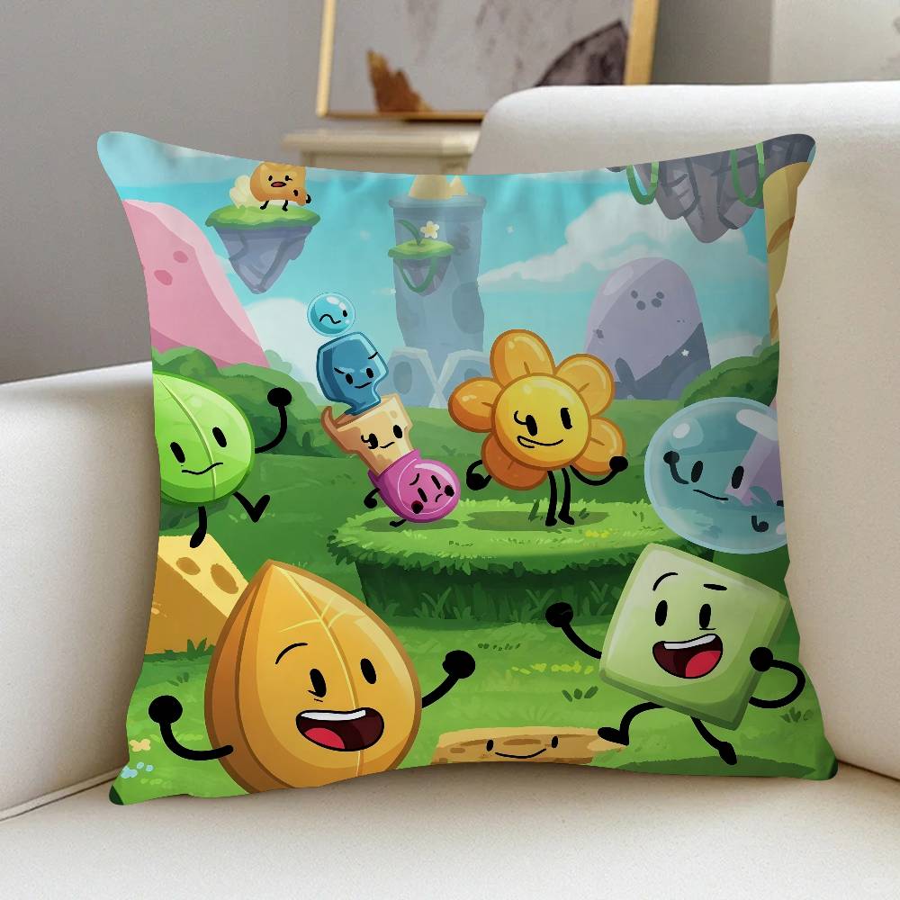 Battle For Dream Island Pillow Gift Home Office Decoration Bedroom Sofa Car Cushion Cover Case 45x45