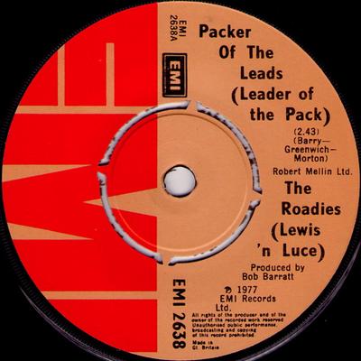 7inch Record LEWIS 'N LUCE - Packer Of The Leads (Leader Of The  EMI2638 EMI 1977 UK Pop Used
