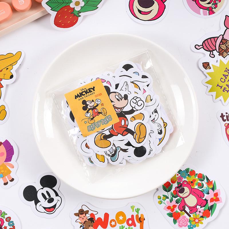 Official Cute Cartoon Planner Stickers Pack for Kids - Creative Suitcase Material & Sealing Stickers