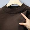 Winter Men O-Neck Solid Color Pullover Men Warm Slim Sweaters Male Clothing Underwear Men Knitting Blouse Base Tops