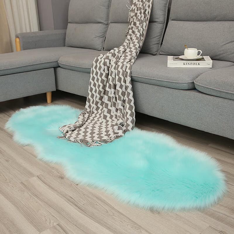 Nordic Faux Sheepskin Plush Area Rug