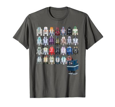 STAR WARS Droid R2-D2 and Astromech Gonk T-Shirt