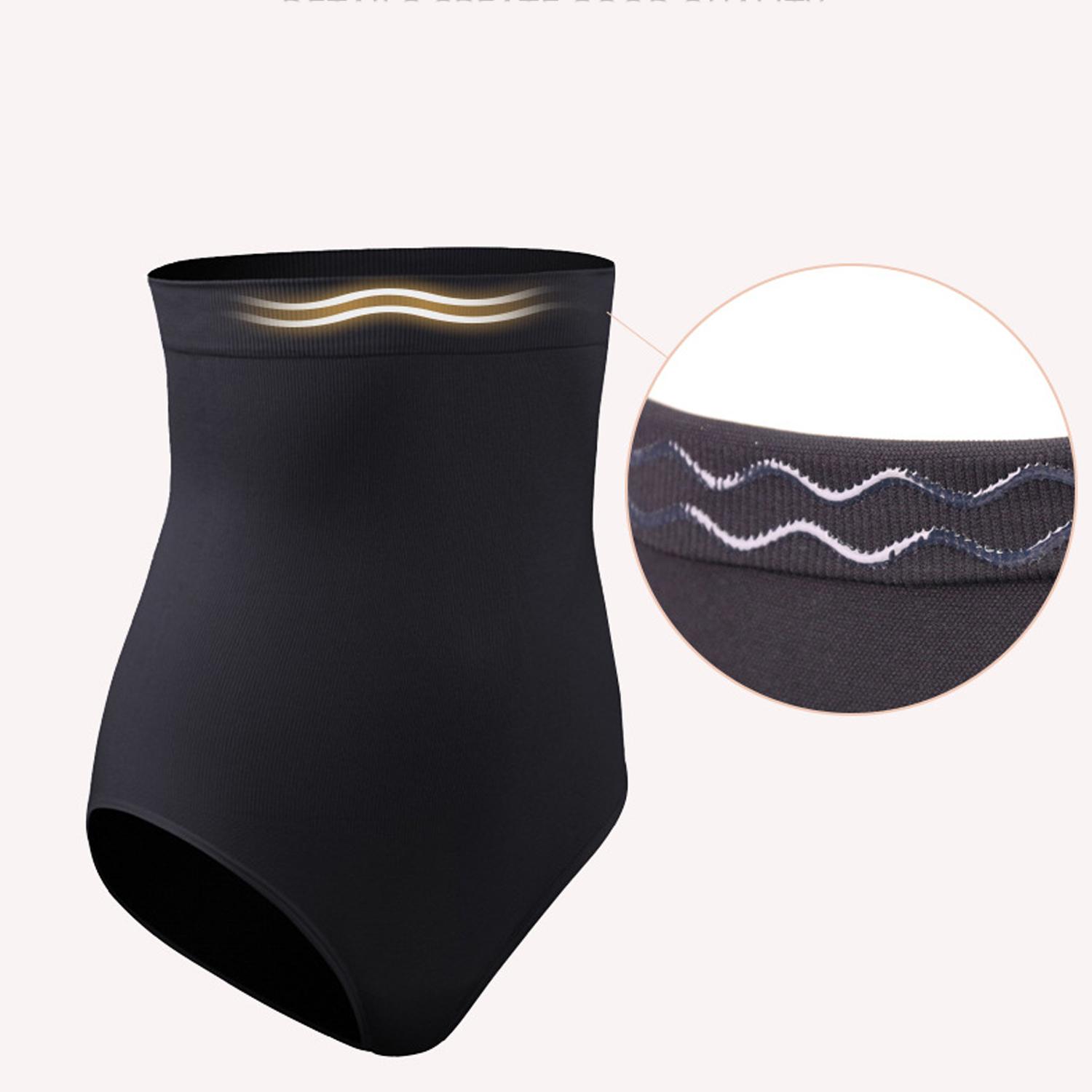 

Трусики Body Shaper Tummy Control Panty - Корректирующее белье для женщин с высокой талией, утягивающее нижнее белье, бесшовные трусики-шорты, утягивающие ягодицы XL/2XL чёрный