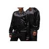Jordan X A Ma Maniére Logo Print Satin Memorial Jacket Unisex Jacket Black FN0618-010