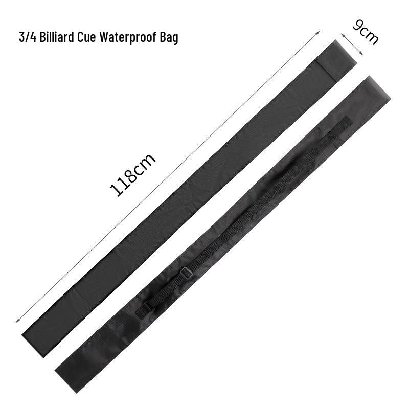 Two-Piece Billiard Cue Protective Case - Portable Snooker Cue Bag and Backpack