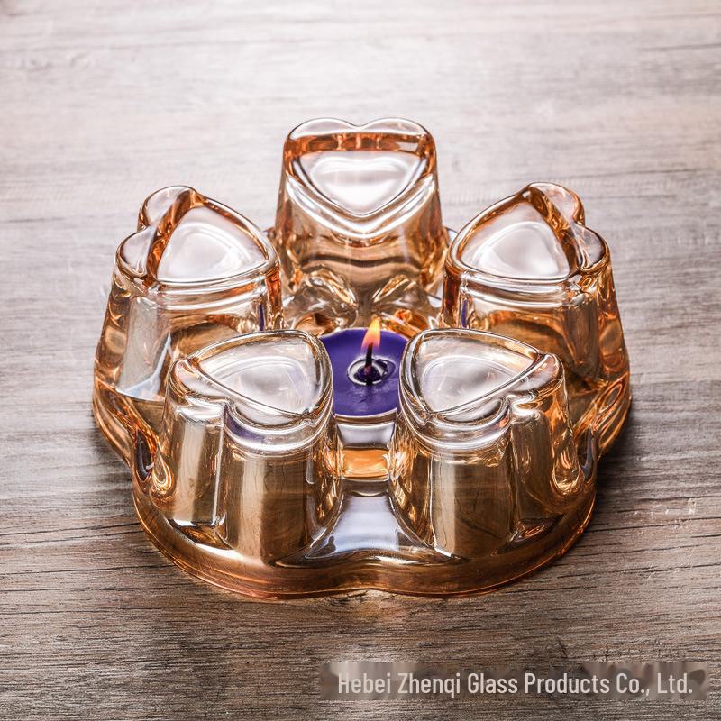 High-Temperature Resistant Glass Teapot Set with Thickened Borosilicate Teacups for Kung Fu Tea.