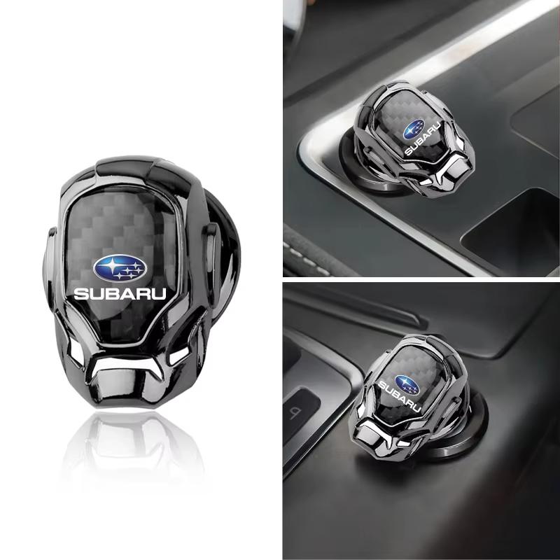 Car One-click Start Interior Decoration Start Button Decoration For Subaru Legacy LEVORG WRX Outback XV Forester Ascent Exiga X4