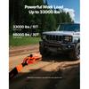 SucceBuy 30T Single Swivel Rope Pulley Winch Snatch Block for 0.4" - 0.55" Rope Towing & Recovery On Truck Tractor ATV & UTV