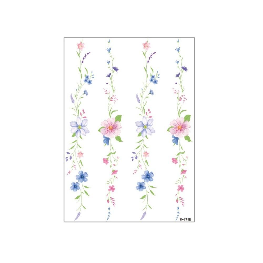 Realistic Rose Stickers Tattoo Stickers Disposable Elf Fairy Makeup Stickers  Body Art