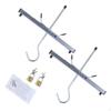Serre-échelons pour toit pour accessoires de voiture Installation rapide Porte-bagages pour fourgon