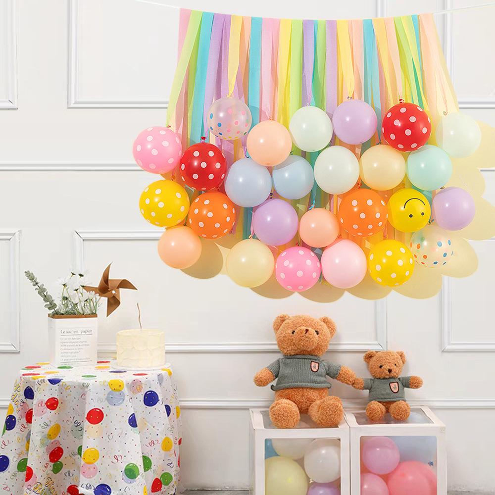 Children s Day Festival Rainbow Balloon Wall Decoration