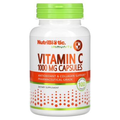 Immunity, Vitamin C, 1,000Mg, Gluten Free, 100 Capsules