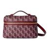 Tracolla Rimovibile Chiusura a Zip Bordi in Pelle Mini Borsa a Mano Borse da Donna Rosso 795058-FADM0-6242