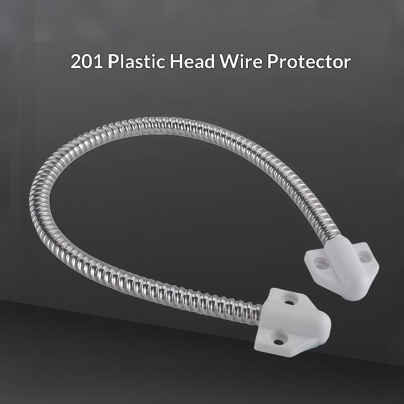 20/30Cm Door Loop Cable Protector Door Window Anti-Pinch Wire Protector For Access Control Home Wiring Installation Renovation