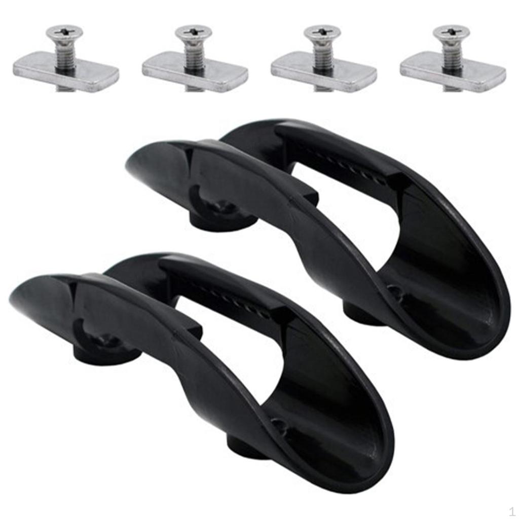 5pcs Kayak Oar Clips Plastic Inflatable Boat Paddle Holder