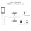 3.5mm 1 Male to 2 Female Ports Headphone Microphone Audio Cable Adapter Splitter