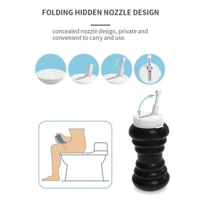 Bidé Portátil de Gran Capacidad 600ml Dispositivo Portátil para Limpieza de Partes Íntimas Uso en Viaje