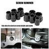 10pcs Damaged   Nut Screw Remover Tool Kit Damaged   Removal Set Damaged   Nut Screw Removal Socket