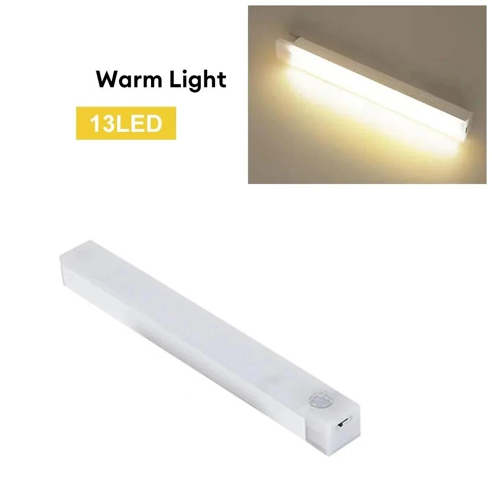 Led Light Motion Sensor Kitchen Corridor Home Decoration Decorate Portable Rechargeable Wireless Night PIR Charging USB Lights