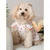 Valentinstag 1 Stück Herzmuster Schleifdekor Haustierkleid für Hund für Sommer