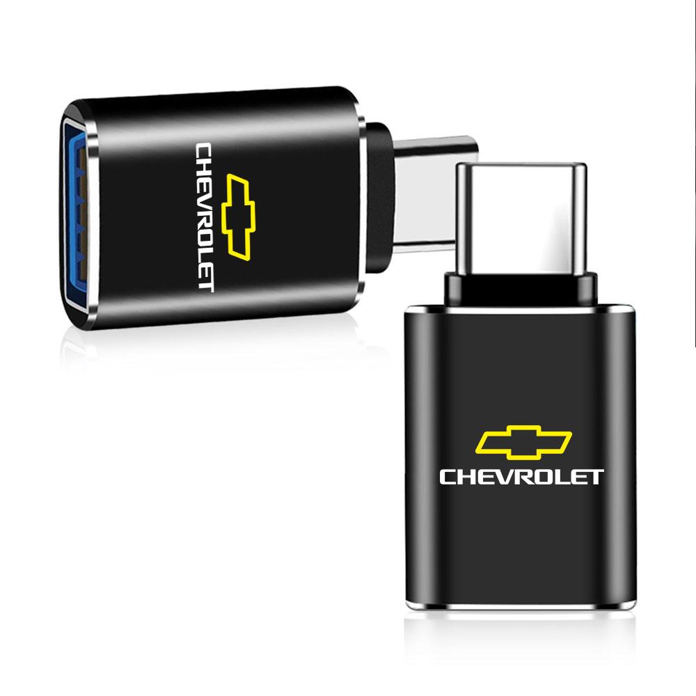 3.0 USB Type C Adapter Converter Phone Charging for Chevrolet Cruze Lacetti Sonic Spark Sail Aveo Captiva Malibu Trax Cobalt XL