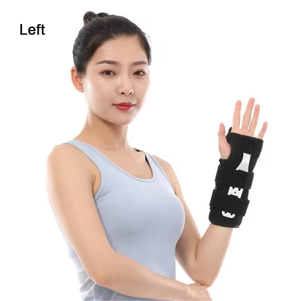 1Pcs Adjustable Wrist Joint Fracture Fixation Strap Breathable Wrist Sprain Recovery Brace Palm Injury Protective Support Band Unisex