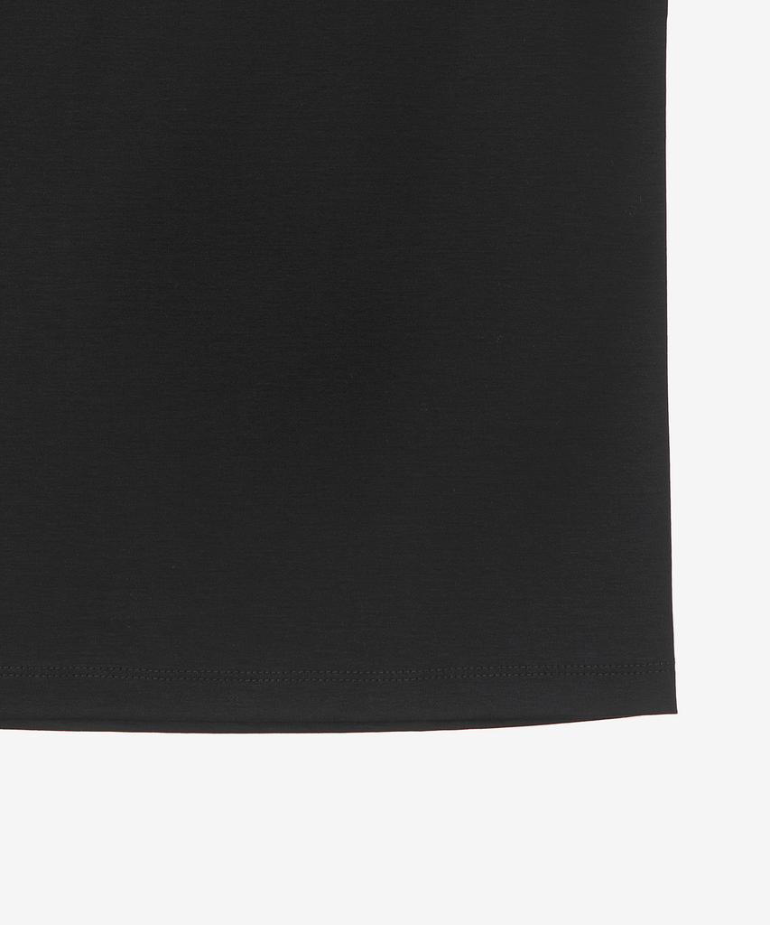 BASIC HOUSE Women'S Cotton Modal Crew Neck Short Sleeve T-Shirt Black Lzts3212