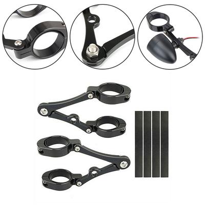 Supporto universale per faro per moto da 39-41 mm, supporto per tubo forcella, nuovo