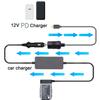 Adjustable Voltages USB C To 5V9V12V15V24V Car Power Adapter Cable With Digital Screen For Home Outdoor Car Devices