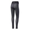 Adidas Neo Sports Lifestyle Series Striped Comfortable Fashion Casual Nine-Point Yoga Pants Women Pants Black BQ0619