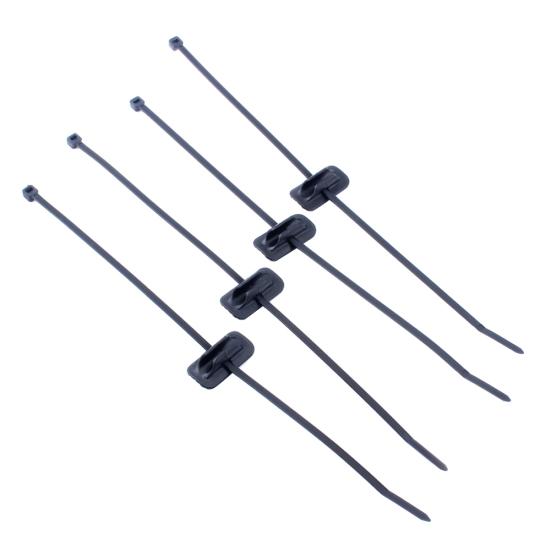 4Pcs Stick-On Bike Bicycle Hydraulic Brake Shift Cable Housing Holder Guide