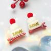 Sequin Christmas Hat Hairpin Merry Christmas Decor Children Christmas Hair Clip Cute   Children's