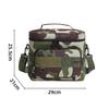 Tactical Thermal Cooler Bag Outdoor Insulated Lunch Box Work Leakproof Insulated Durable Lunch Bag for Men Meal Camping Picnic