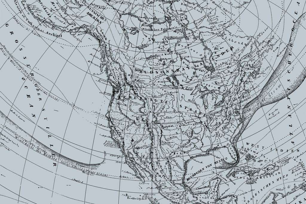 Photomural Old Map Smooth Vinyl 180x120