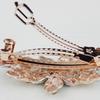 Women Crystal Rhinestone Flower Spring Hair Barrette Clip Hairpin Hair Clip