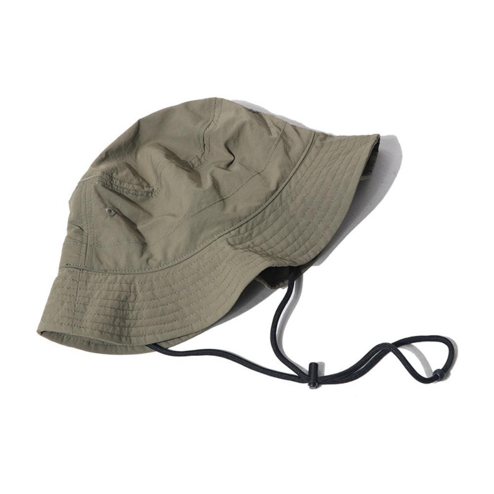 Korean Japanese Style Bucket Hat Unisex Quick Dry Waterproof Summer Sun Hat Outdoor Shade Caps