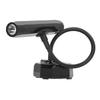 Gooseneck Nail Lamp Fast Dry Rechargeable LED Desktop Gooseneck Nail Light for Manicure Black