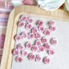 Handmade Soft Flower Carved Rose Camellia Luminous Nail Art Decorations Three-Dimensional Sweet DIY Accessories