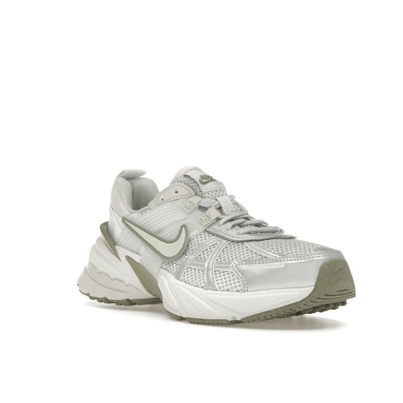 Nike V2K Run Photon Dust Summit White Light Army Light Silver Women's Casual Shoes FD0736-006