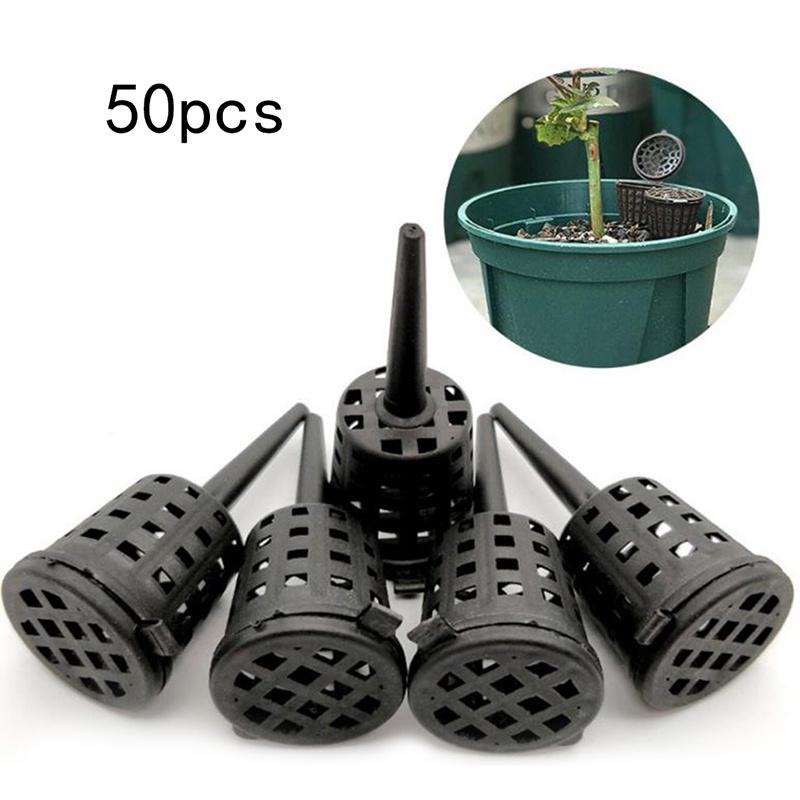 50pcs Plants Fertilizer Basket For Flower Pot Osmocote Bonsai Orchid 50 PCs