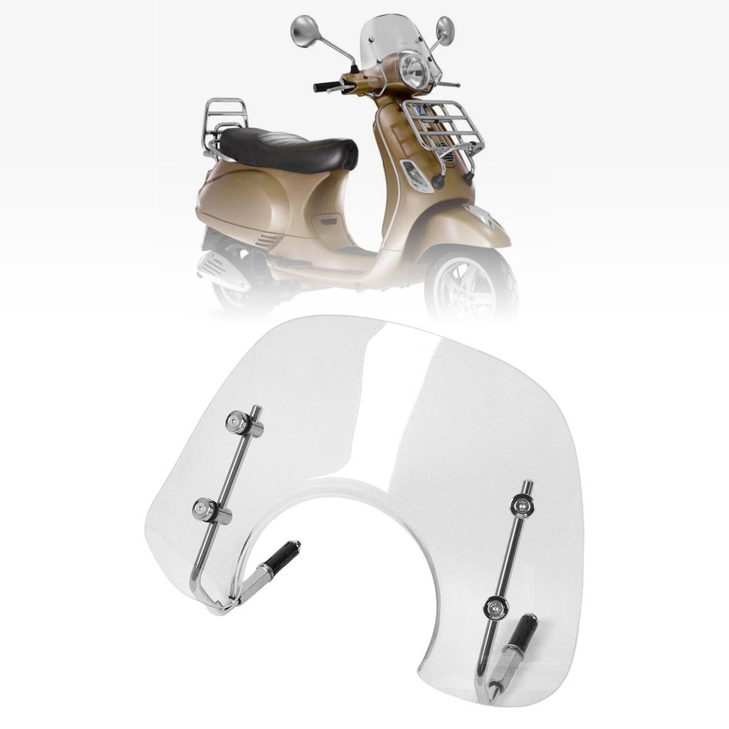 Motorcycle   Carbon Steel Motorcycle Wind Deflector Windscreen Mount Kit Replacement for LX50 LX125 LX150 All Year