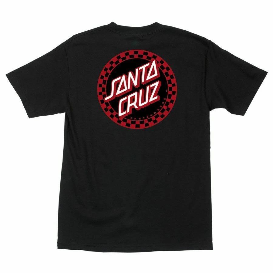 Santa Cruz FAST TIMES Футболка для скейтборда ЧЕРНАЯ M