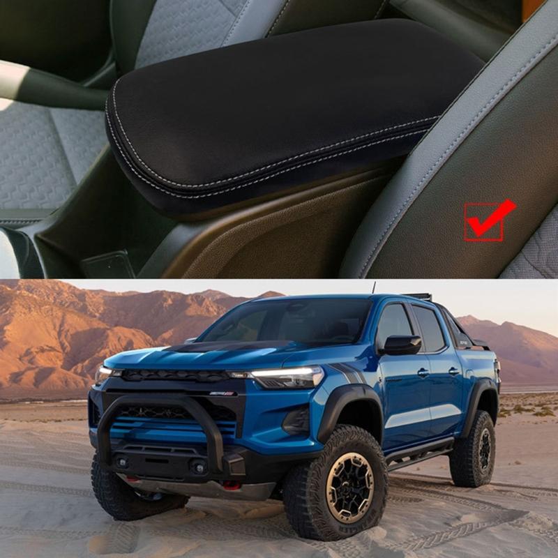 Center Console Pad Car Armrest Cushions Cover Armrest Box Protector Pad for 2015-2022 Auto Interior Accessory