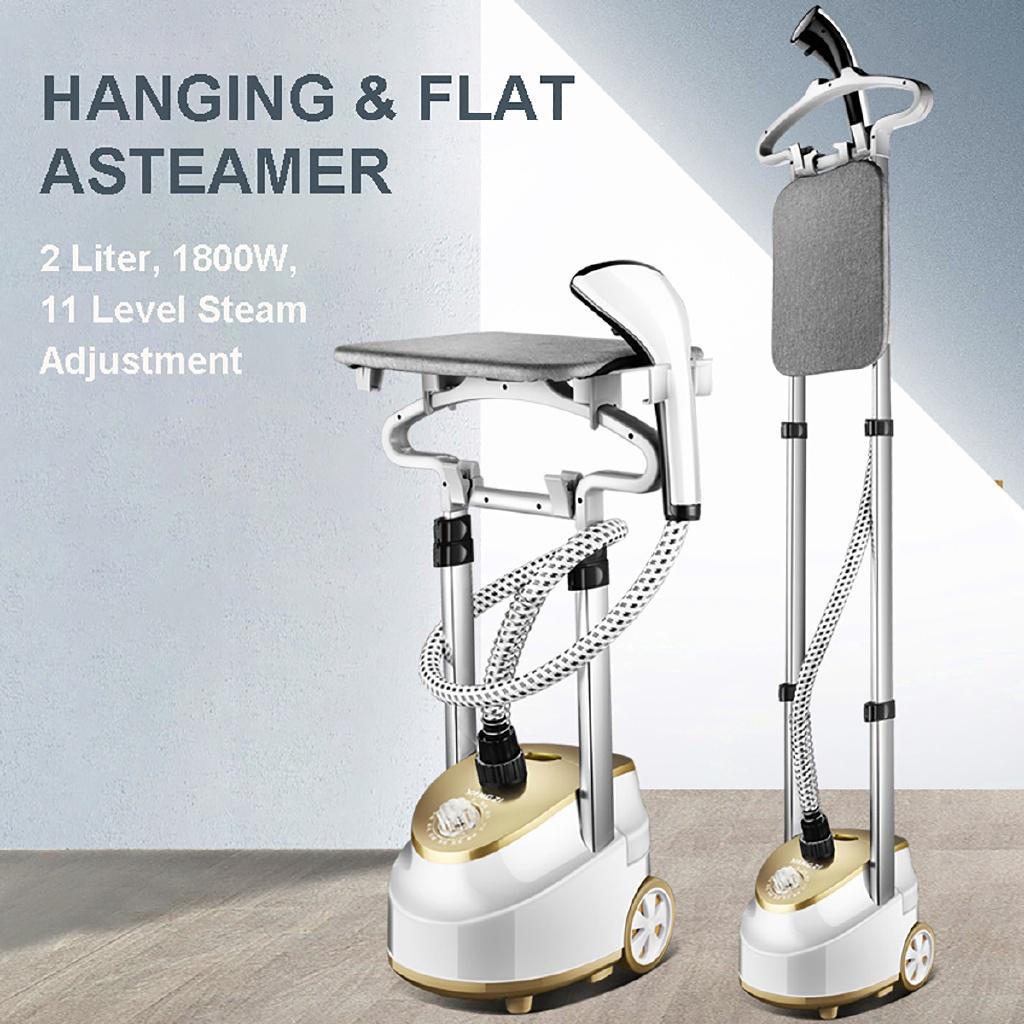 2L 10 Gear Garment Steamer Household Handheld Ironing Machine Adjustable Vertical Flat Steam Iron Clothes Steamer