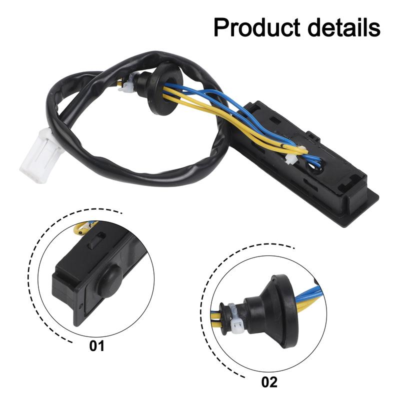 Auto Repair Liftgate Release Switch Liftgate Switch 25380-5AA0A As Shown Broken Damage Replacement OE Compatibility Check