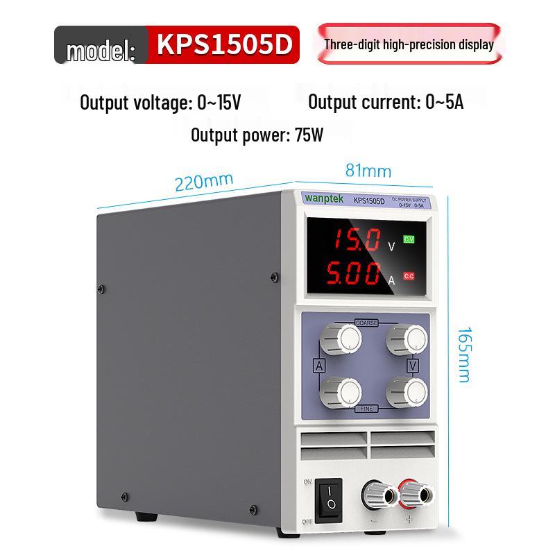 WANPTEK DPS605U Adjustable DC Power Supply for Laptop & Mobile Repair