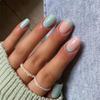 24 Stuks Nude Franse Press-On Nagels Verwijderbaar Volledige Dekking Acryl Kunstnagels Eenvoudige Kunstnagel Tips Set